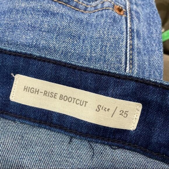Anthro Pilcro And Letterpress High Rise Bootcut Size 25 - Picture 6 of 8